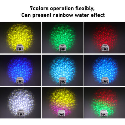 야외 IP65 물파 효과 프로젝터 RGBW LED 60W에서 400W 옵션 DMX512