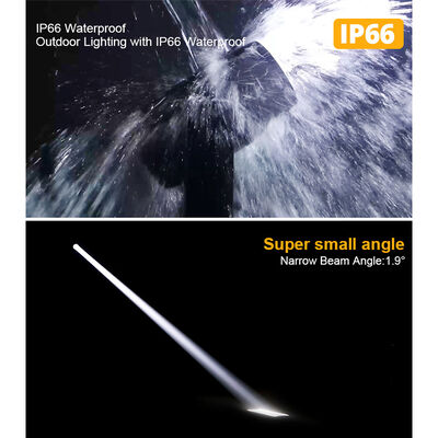 IP66 방수 200W LED 빔 무빙 헤드 라이트 DMX512 제어