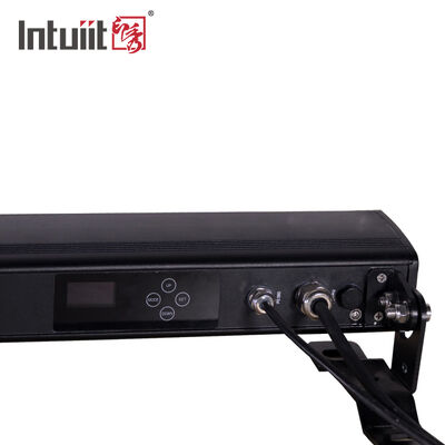 IP65 14*10W RGBW 4in1 LED 벽 세탁기 바 라이트 프로젝션 라이트 야외 선형 DMX512