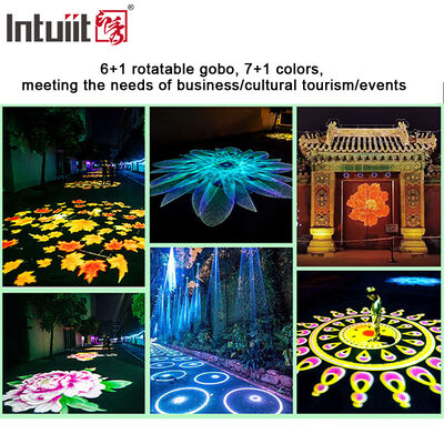 사용자 정의 가능한 400w 고보 프로젝터 Ip65 방수 사용자 지정 로고 램프 LED 광고 조명