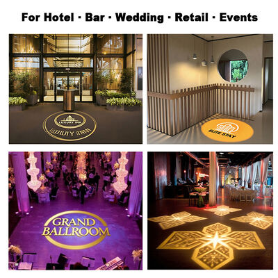 Custom Logo Projector Light Gobo Projector 40W LED Advertising Lights for Business Branding