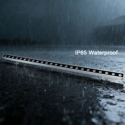 Wall Washer Light DMX512 RGB RGBW Colorful LED Outdoor Indoor 6W 12W 24W Linear Bar for Wedding Church Party Stage Lighting