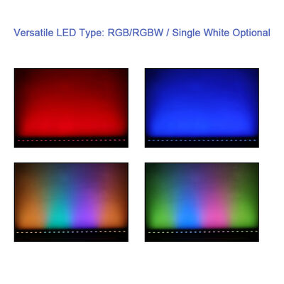 Wall Washer Light DMX512 RGB RGBW Colorful LED Outdoor Indoor 6W 12W 24W Linear Bar for Wedding Church Party Stage Lighting