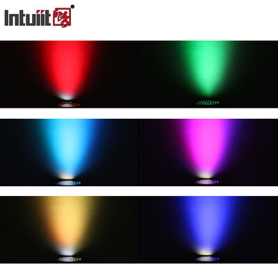 60*12W RGBW 4in1 IP65 야외 LED PAR Can 업라이팅 세트 DMX512 웨딩 이벤트 건물 외벽용 무대 조명