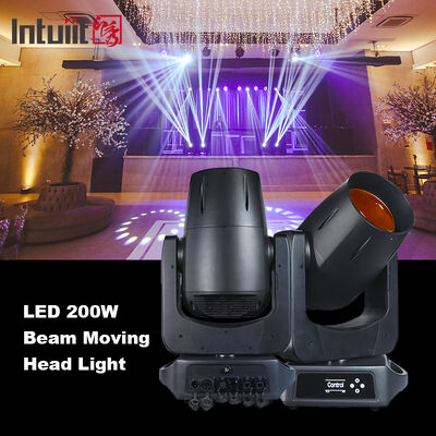 200W LED 빔 이동 헤드 IP66 방수 고보 휠 콘서트 페스티벌용