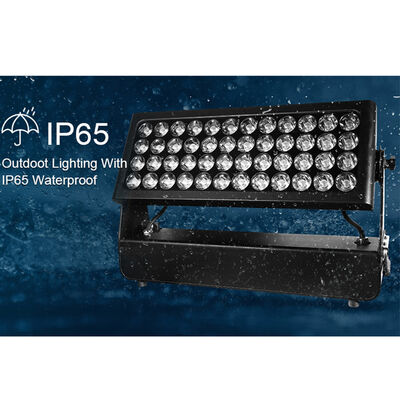 프로페셔널 아웃도어 IP65 방수 1500W RGBW 4in1 LED 벽 세탁기 플라드라이트 건축 도시 풍경 조명