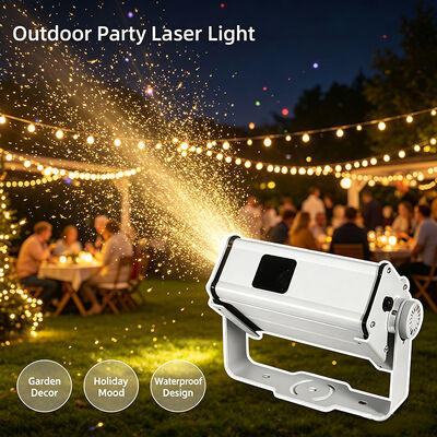 IP65 13W LED 레이저 반딧불 조명 야외 이동 반짝임 도트 프로젝터 정원 풍경 나무 장식