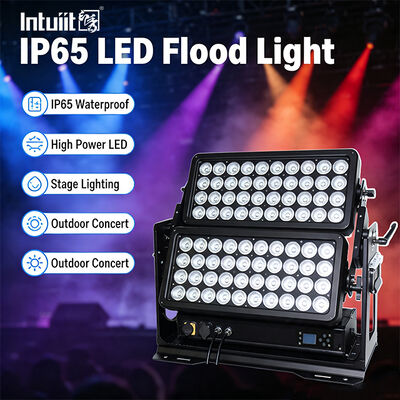 400W 800W 1500W 고전력 LED 홍수 조명 IP65 방수 DMX512 야외 경기장 건물 산업 건설 조명
