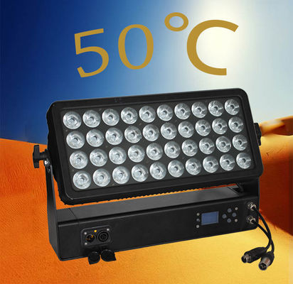 시티 컬러 세탁기 400W LED 벽 세탁기 라이트 RGBW 4in1 알루미늄 합금 IP65 DMX512