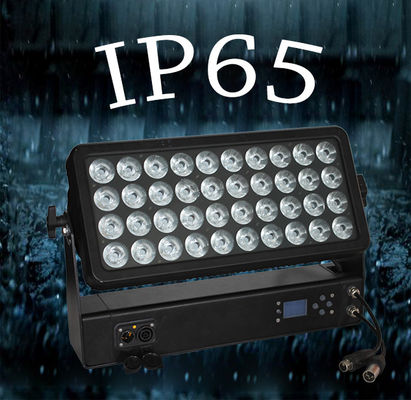 시티 컬러 세탁기 400W LED 벽 세탁기 라이트 RGBW 4in1 알루미늄 합금 IP65 DMX512