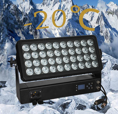 400w LED 도시 컬러 라이트 줌 Rgbw 야외 방수 풍경 고층 건물 벽 세탁기 조명