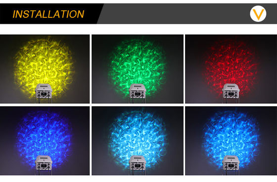 야외 고보 프로젝터 렌즈를 광고하는 200W 주도하는 수중파 밝은 효과