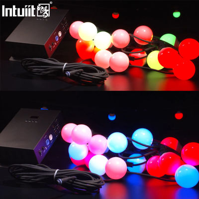 IP54 멀티 컬러 페어리 라이트 플러그 인 45m 60 LEDs RGB 크리스마스 램프