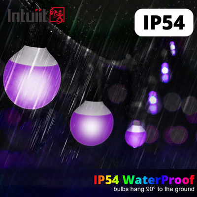 116W 주도하는 스테이지 광 전구 IP54 RGBW 파티는 문자열 라이트 크리스마스 장식을 이끌었습니다