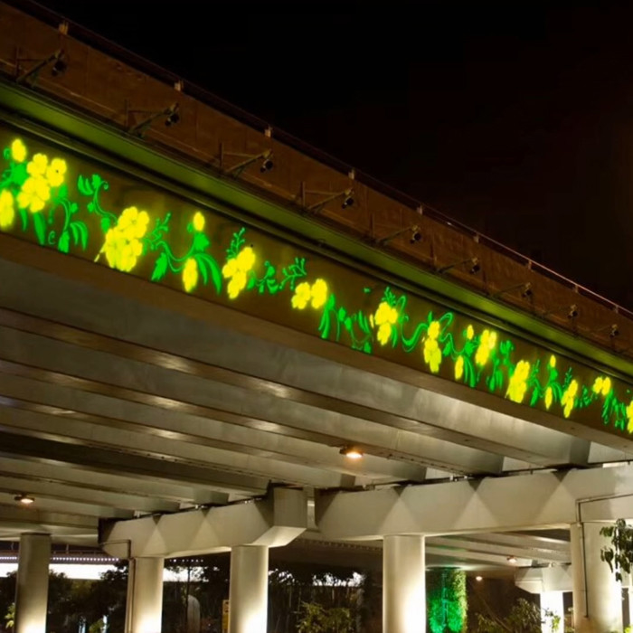 고전력 200W 물파 흐름 효과 LED 프로젝터 효과 야외 무대 조명