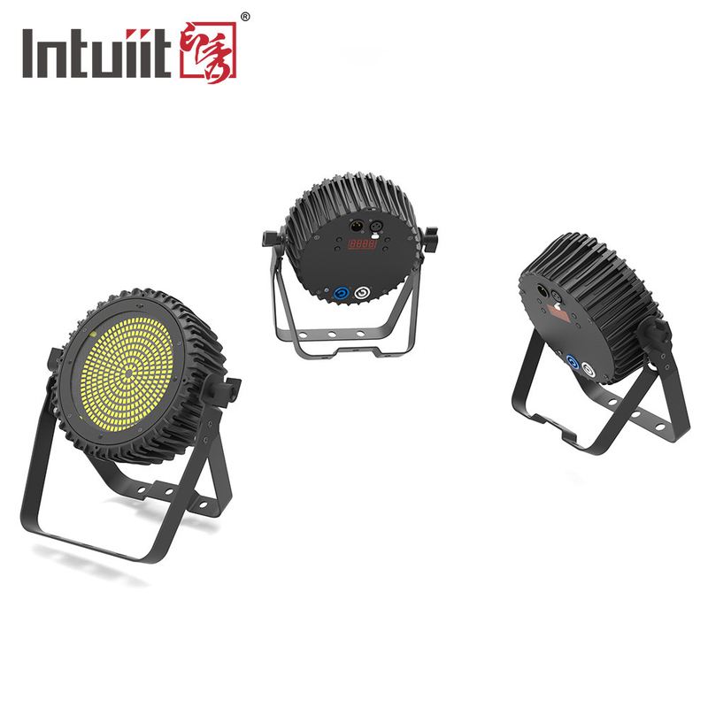 미니 LED 플래트 파 라이트 120W DJ 화이트 컬러 스트로브 효과 바