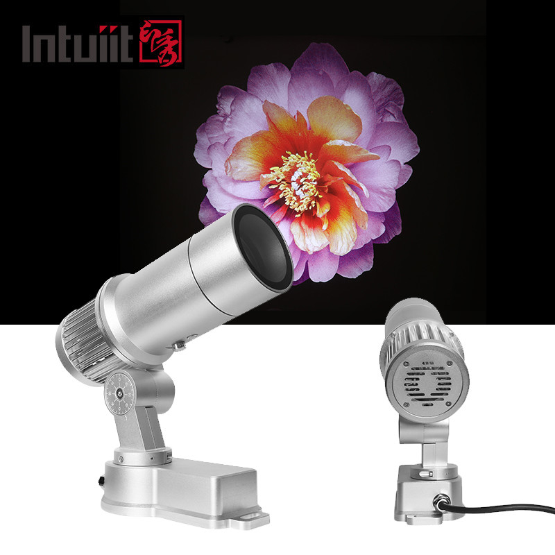 새로운 핫 공장 방수 야외 외관 HD 60W dmx LED 로고 고보 회전 프로젝터 빛 이미지 건물 프로젝션