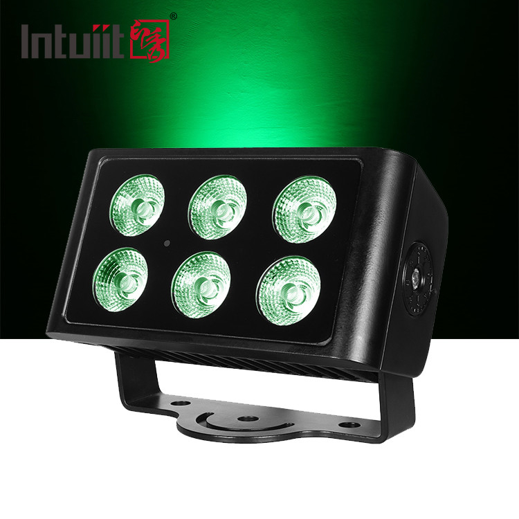 새로운 LED 벽 세척기 LED 홍수 조명 도시 색상 방수 30W 4in1 IP65 스테이지 조명 LED 세척 조명