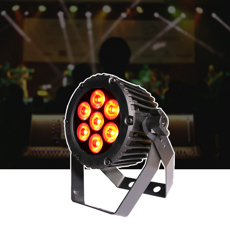 RGB LED 미니 파 라이트 22W 빔 워시 DMX 스테이지 라이트 효과 KTV DJ 바 파티 웨딩 디스코
