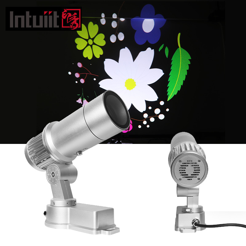 야외 방수 건물 벽 60W 레이저 사용자 지정 로고 바닥 이미지 프로젝션 건물 LED 고보 프로젝터 LED 광고