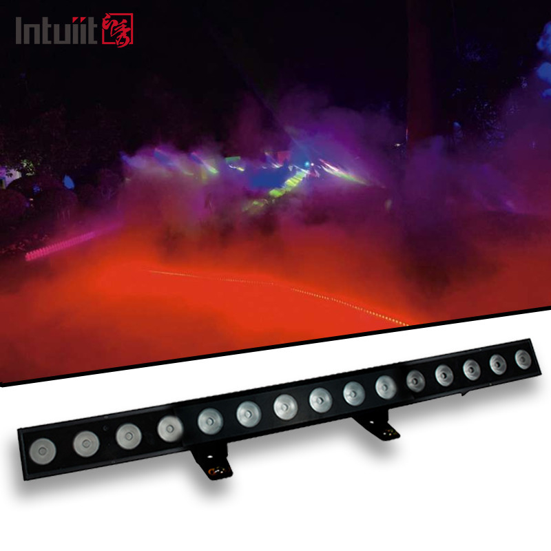 15*10Watt 외관 건물 IP65 방수 단단한 바 픽셀 DMX512 RGBWA-UV 6IN1 LED 벽 세탁기 빛