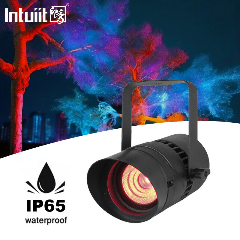 15w 4in1 COB 나무 스포트라이트 야외 IP65 방수 RGBW LED 잔디 램프 다채로운 정원 풍경 조명