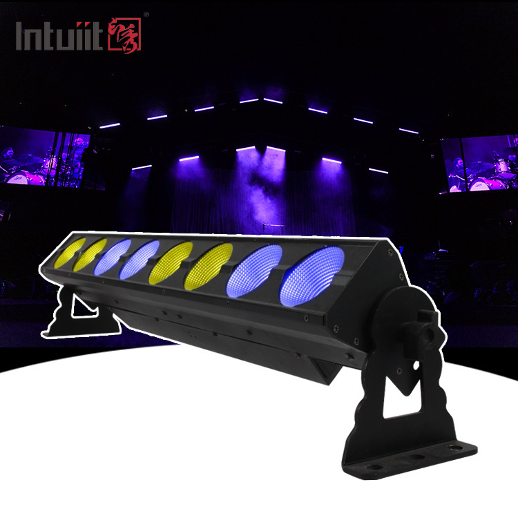IP65 8*15W LED 스테이지 라이트 DMX RDM LED 벽 세척기 dj 바 라이트 rgb 픽셀 LED 바 스테이지 라이트