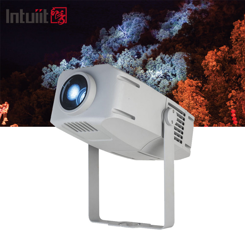 고전력 200W 고보 프로젝터 IP65 야외 야간 빛 프로젝션 램프 로고 프로젝션 빛