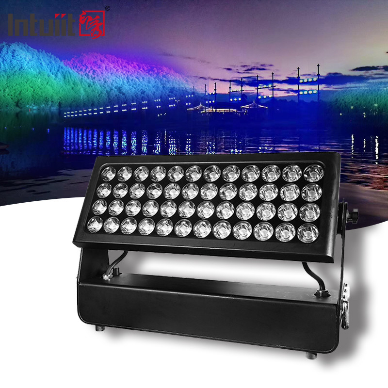 1500W LED rgbw 4in1 방수 ip65 도시 색상 벽 세탁기 LED 세탁 홍수 조명