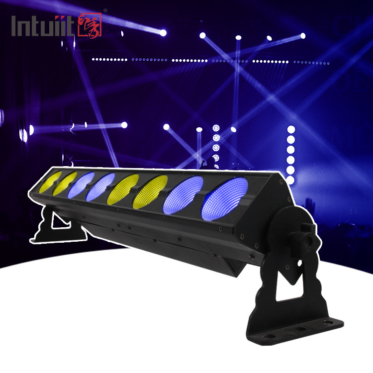 8x15W 실내 LED 스트립 픽셀 바 세탁 3in1 Rgb LED 벽 세탁기 등불 무대 콘서트 결혼식