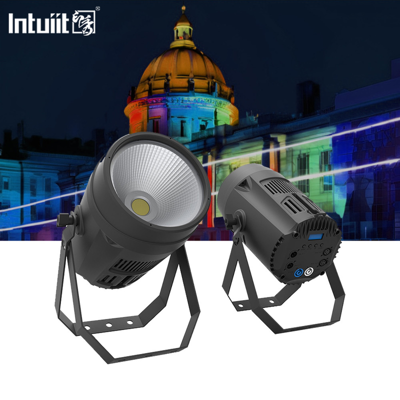 200W COB PAR 캔 DMX 프로 COB 스테이지 라이트 DJ 디스코 파티 결혼식