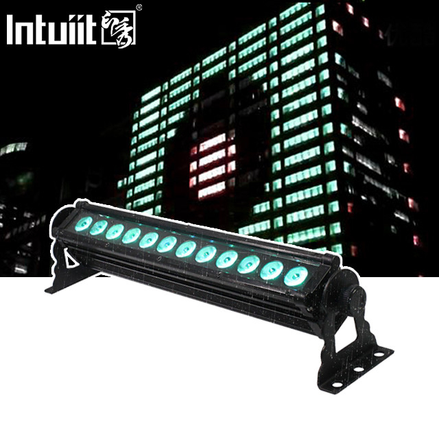 LED 무대 조명 DMX 512 RGB LED 라이트 바 선형 건물 디스코 스테이지 클럽 웨딩 LED 벽 세탁기 라이트 야외