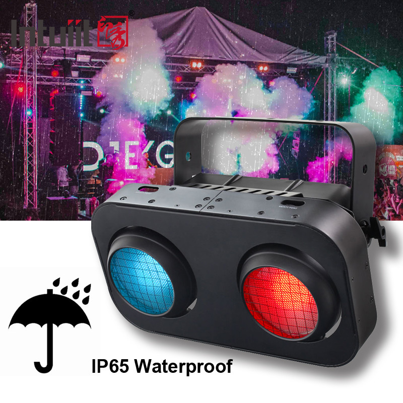 DJ 디스코 2x90w 픽셀 코브 LED 스테이지 블라인더 RGB 2in1 RGB LED 결혼식
