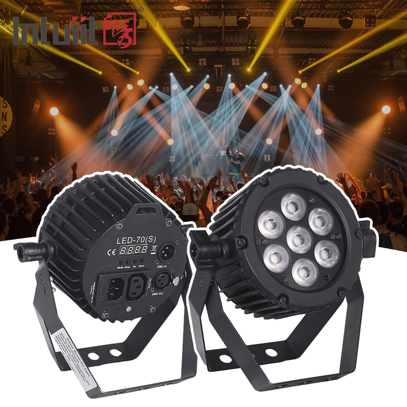 DMX 제어 LED PAR 라이트 22W RGBW DJ PAR 스테이지 조명 파티 라이트