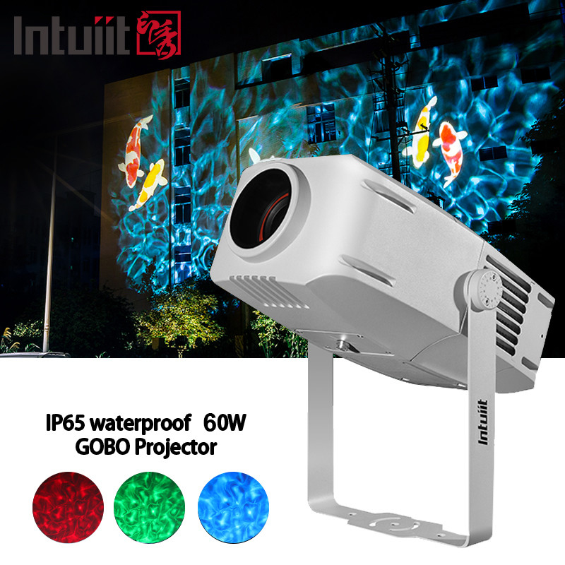 방수 효과 IP65 60W 야외 공원용 LED 물 파도 패턴 조명