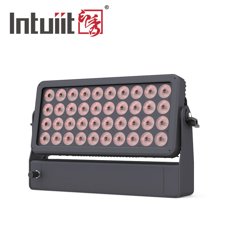 IP65 세탁 400w 도시 색상 IP65 방수 스테이지 라이트 rgbw 4in1 LED dmx512 벽 세탁기 라이트