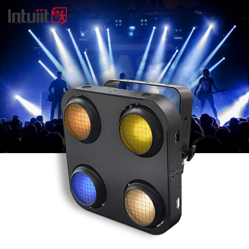 방수 4 눈 COB LED 스테이지 블라인더 4 * 90W 방수 야외 LED COB 블라인더 라이트