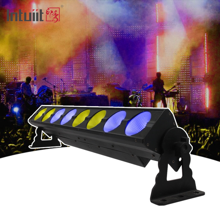 8x15W Led Wall Washer 외관 조명 바 3in1 Dmx512 라이트와 함께 건물 외관