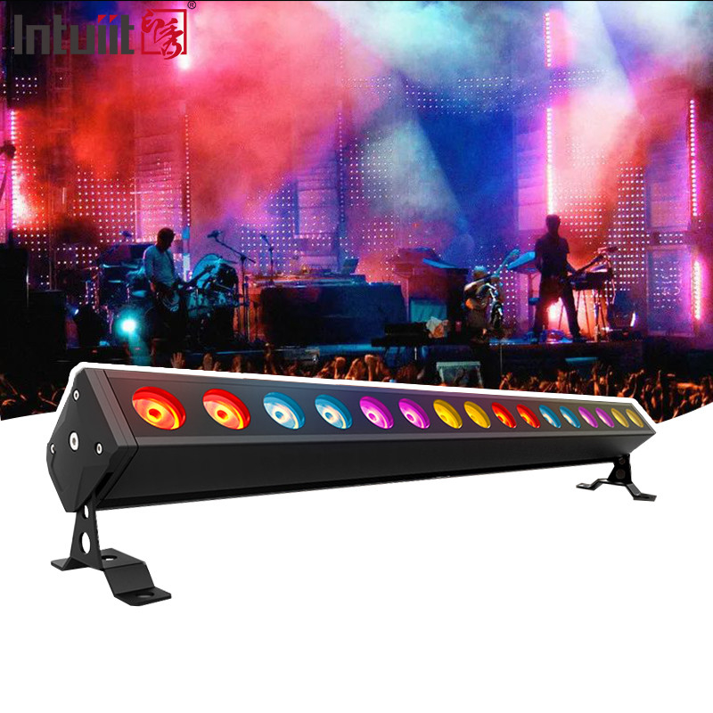 야외 방수 IP65 벽 세탁 램프 16x5W DMX512 제어 RGBW LED 벽 세탁 램프