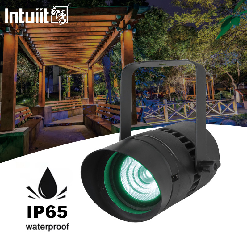 야외 LED RGBW 플라드 라이트 15W 좁은 빔 각도 4.5도와 함께 방수 스포트 라이트 경관 거리 정원 광장 플라드 라이트