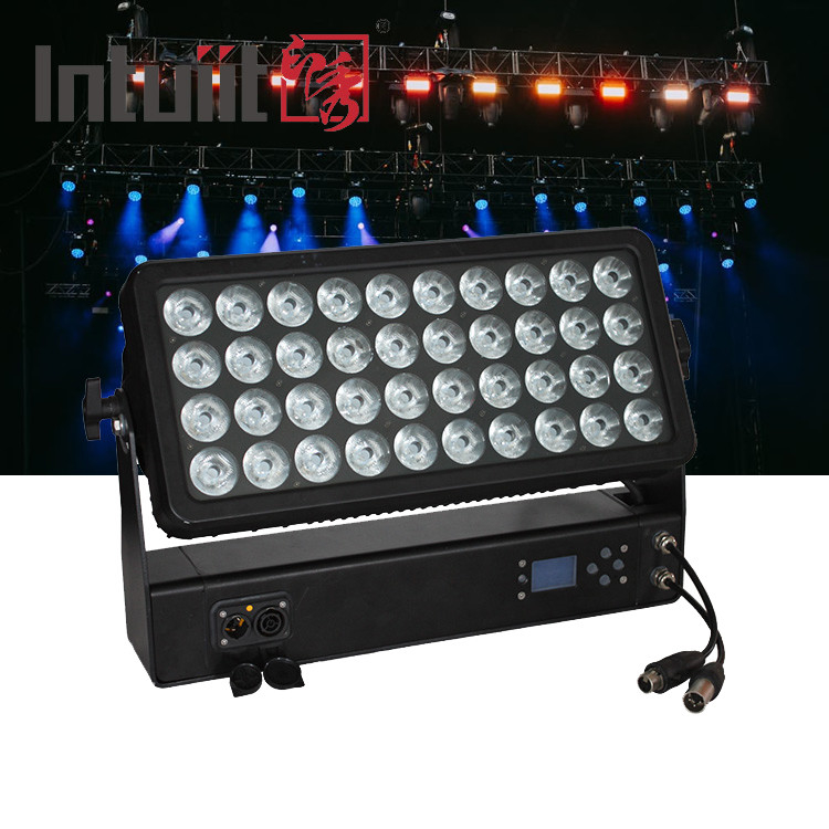 시티 컬러 세탁기 400W LED 벽 세탁기 라이트 RGBW 4in1 알루미늄 합금 IP65 DMX512