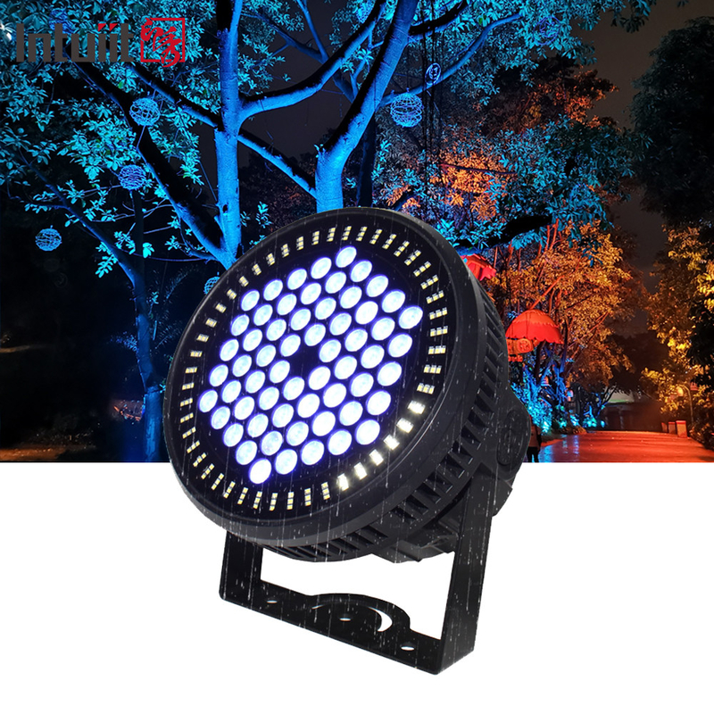 60*12W Rgbw 4In1 Led Par Can Light 60Pcs 파티 Dmx 아웃도어 DJ Led Par Light