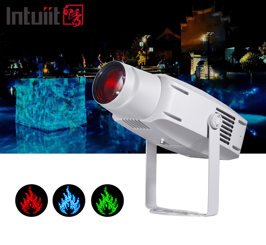 광고 야외 테마파크 다이내믹 워터 리플 프로젝션 빛 방수 400w LED 물 파동 효과 프로젝터