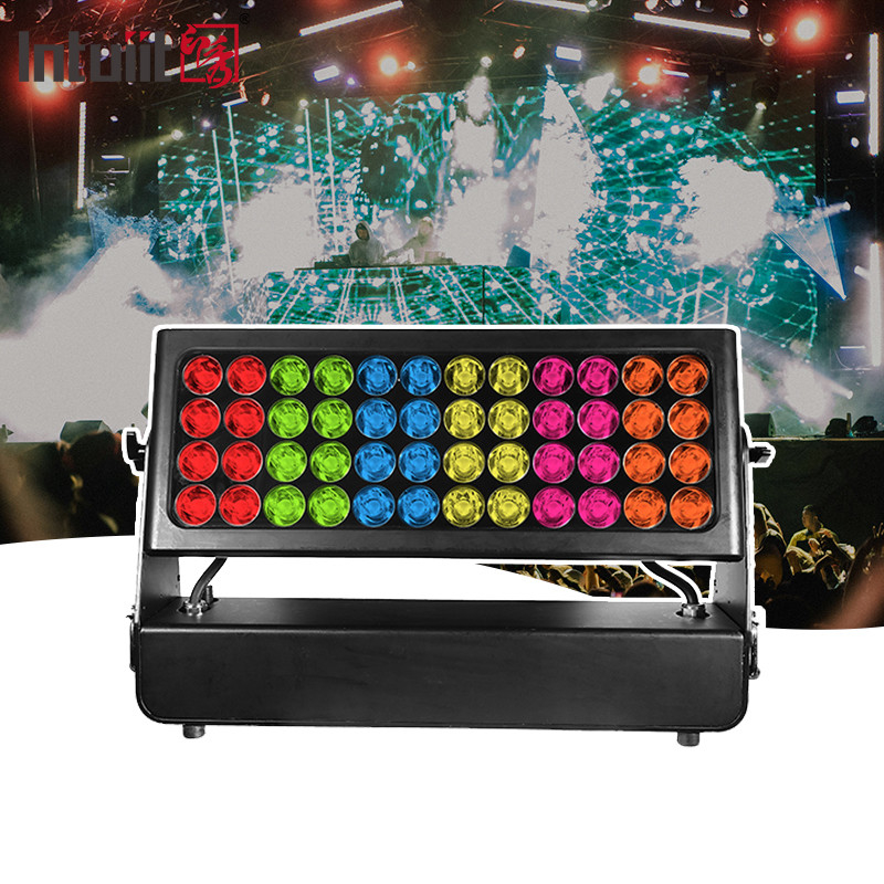 1500W RGBW 4in1 도시 색상 LED 야외 벽 세탁 조명 DMX512 방수 IP65 고전력 도시 조명