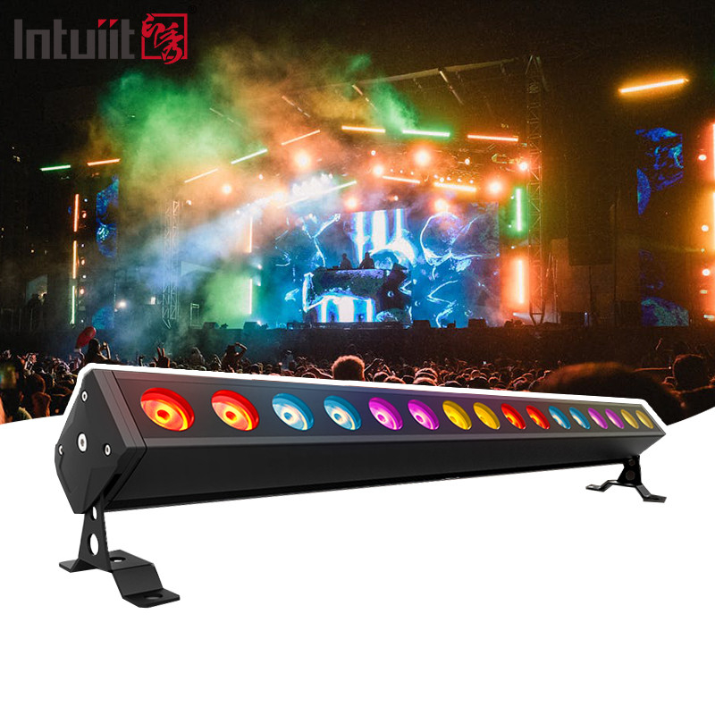 DMX512 RGBW LED 선형 벽 세척기 빛 건축 및 정면 조명 16x5W 야외 방수 스테이지 램프