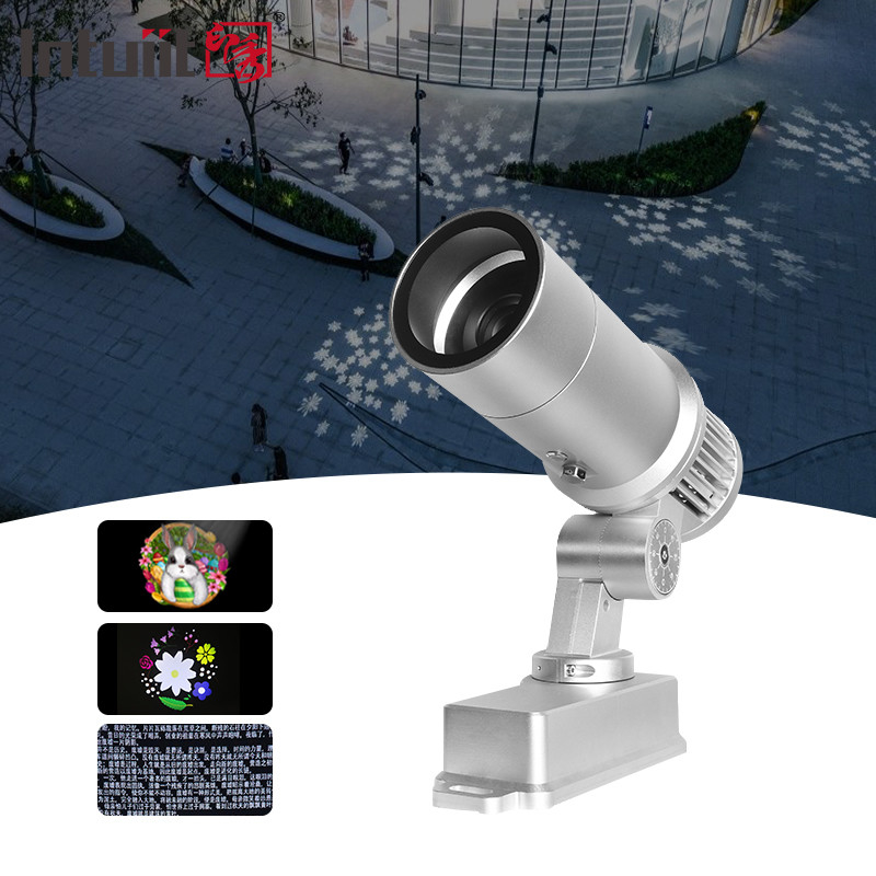 광고와 함께 60W LED 로고 프로젝터 LED 라이트 알루미늄 합금 몸 IP65