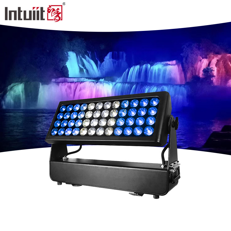 IP65 방수 야외 RGBW LED 바 벽 씻기 1500W 도시 홍수 스트로브 DJ 매트릭스 라이트 알루미늄 무대 조명 건물