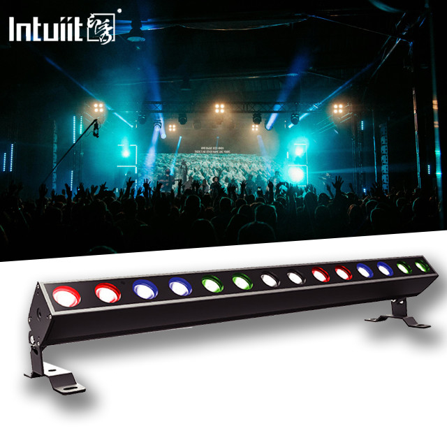 프로 DJ 바 14x10w Rgbw LED 픽셀 빔 바 라이트 4 In 1 매트릭스 와시 DJ 조명 효과