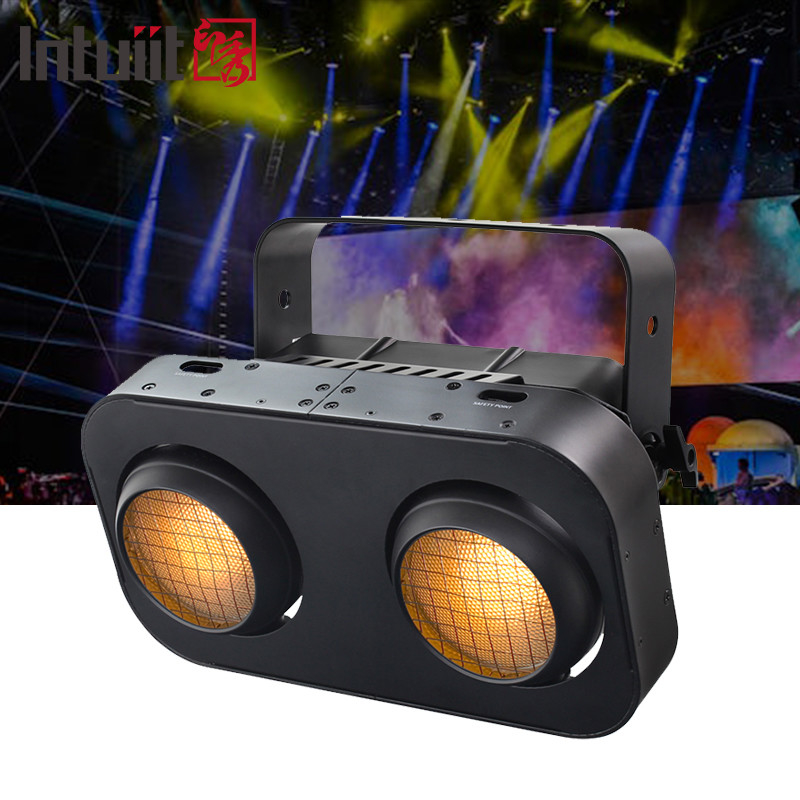 2 눈 2x90W IP65 청중 블라인드 라이트 LED 200W Cob 청중 파티 블라인드 라이트