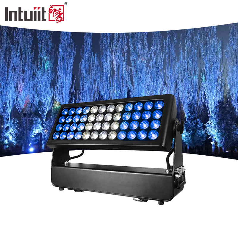 높은 밝기 IP65 1500W RGBW 4IN1 LED DMX LED 세탁등 야외 LED 도시 색상 건축등 LED 홍수등